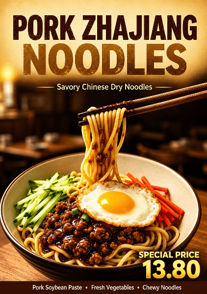 Signature Pork Zhajiang Noodles